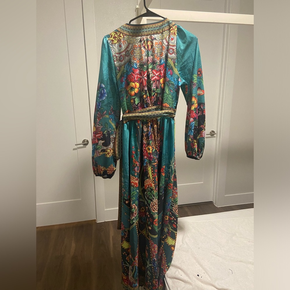 Dalia Mc Phee Women’s Floral Wrap Size M - Picture 3 of 8